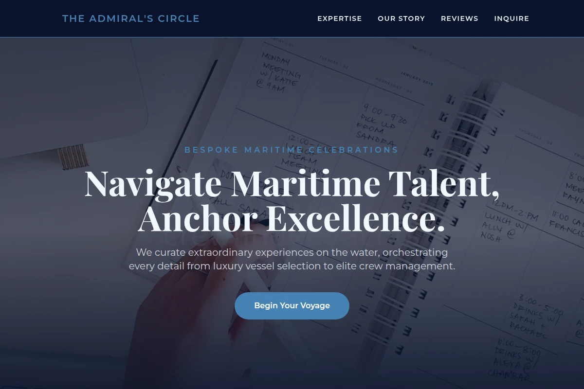 Vessel Event Planning
